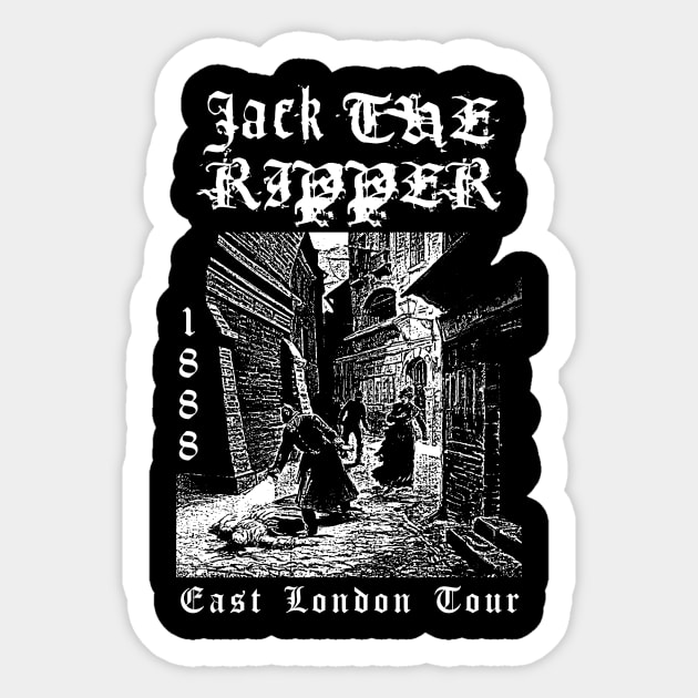 Jack the Ripper Sticker by UniversalPioneer